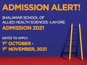 Shalamar School of Allied Health Sciences -Lahore Admissions-2021