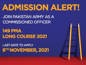 Join Pakistan army as a commissioned officer 149 PMA Long Course 2021