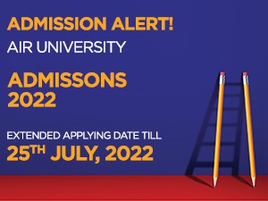 AIR University Admission Date Extended 2022