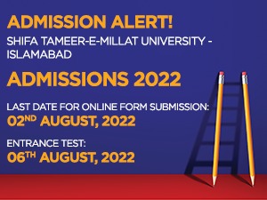 Shifa Tameer-e-Millat University - Islamabad Admissions 2022