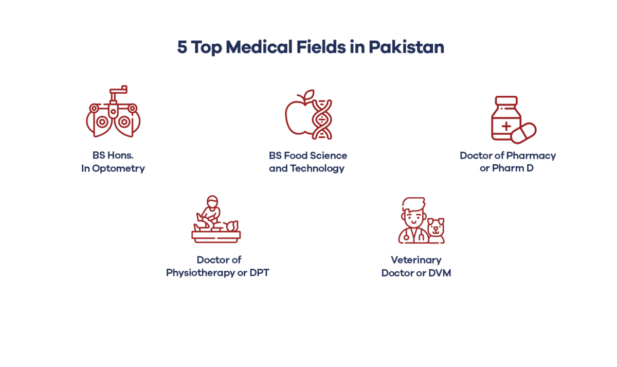 Top 5 Medical Fields In Pakistan Other Than MBBS And BDS medical-fields-in-pakistan-gmc