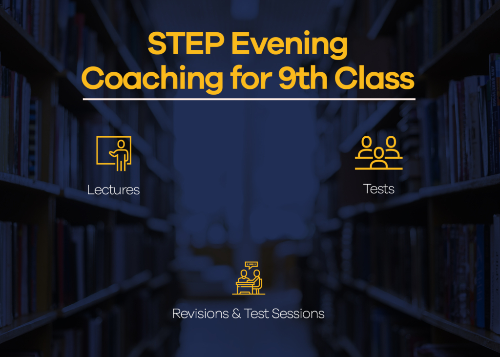 Whiz Scholarship TESTs at STEP evening coaching 