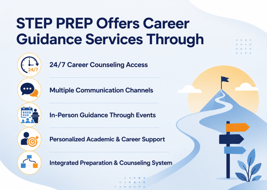 step prep offers career guidance