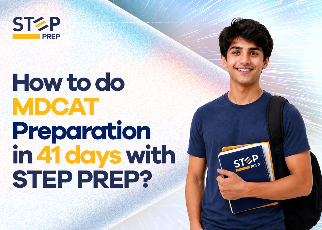Do MDCAT Preparation in 41 with STEP PREP