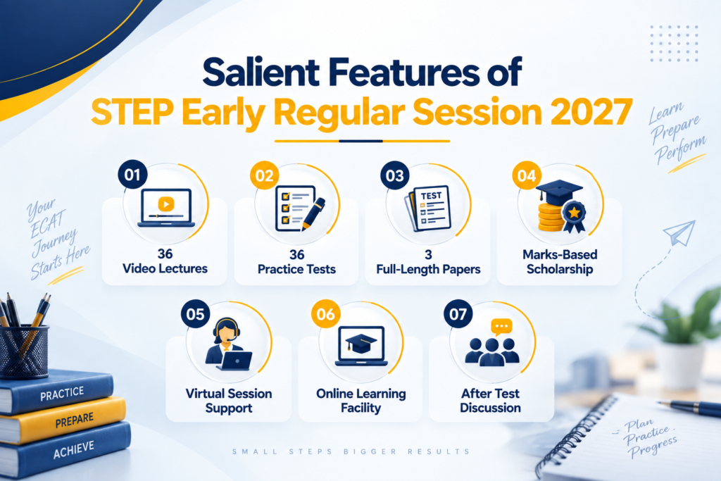 Early ECAT Preparation with STEP PREP